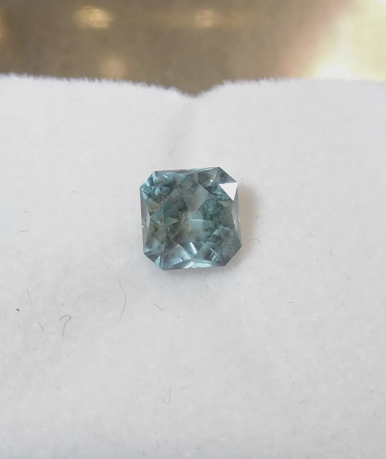 1.81ct DEEP TEAL CUSTOM CUT MONTANA SAPPHIRE