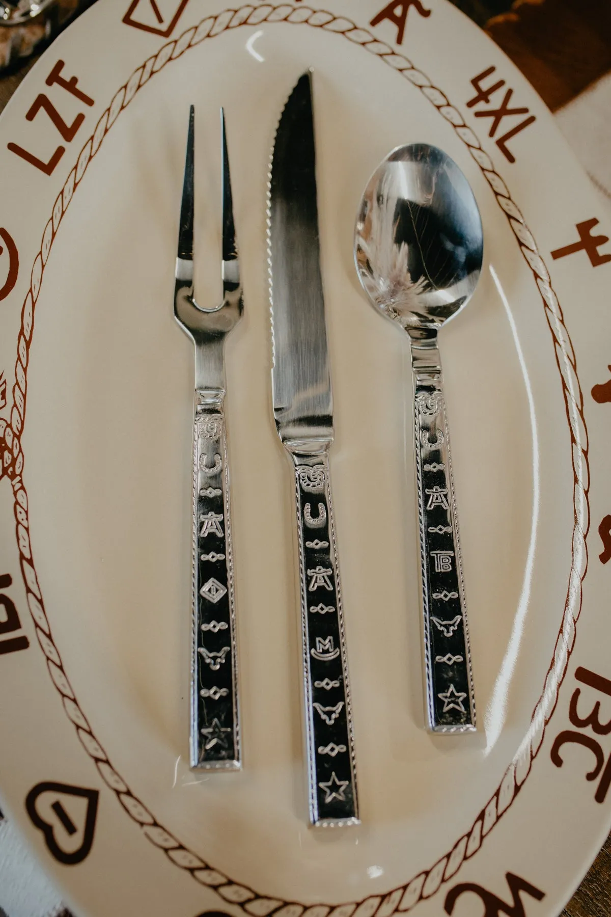 3 Piece Branded Serving / Carving Set