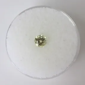 .50 CT YELLOW ROUND MONTANA SAPPHIRE