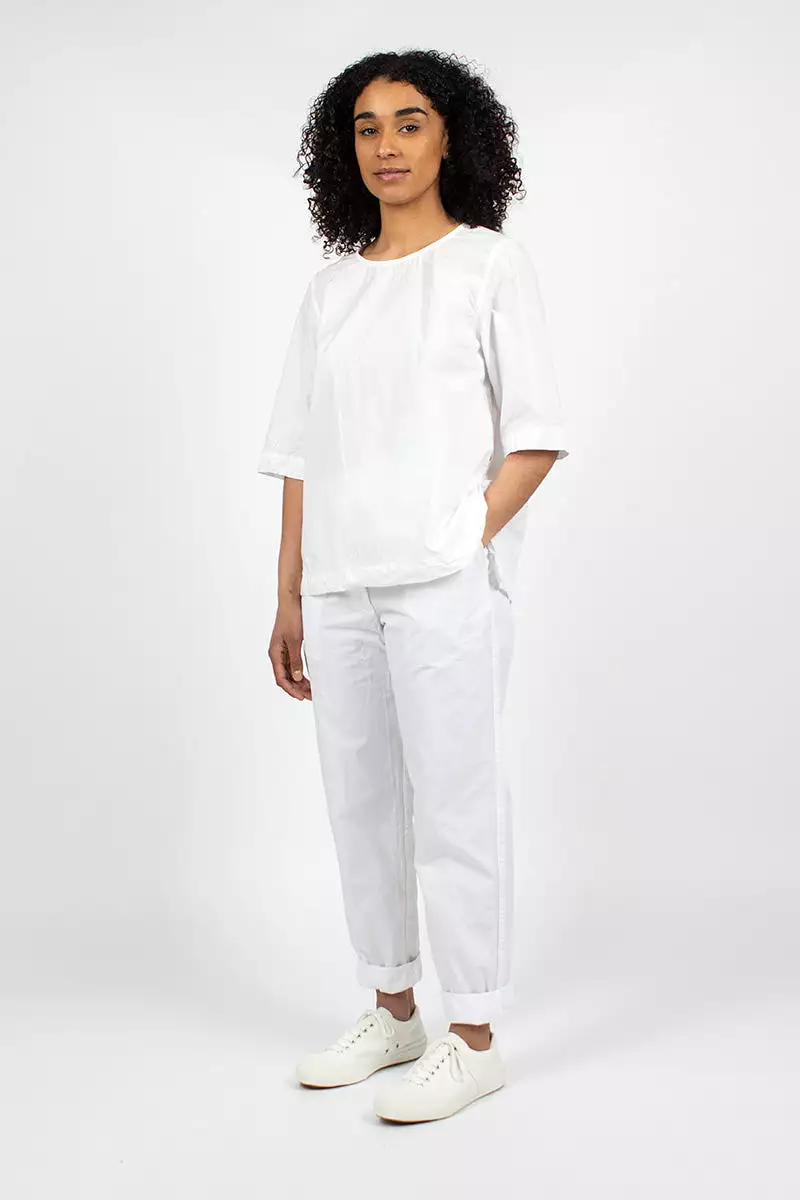 AH Pant Poplin White