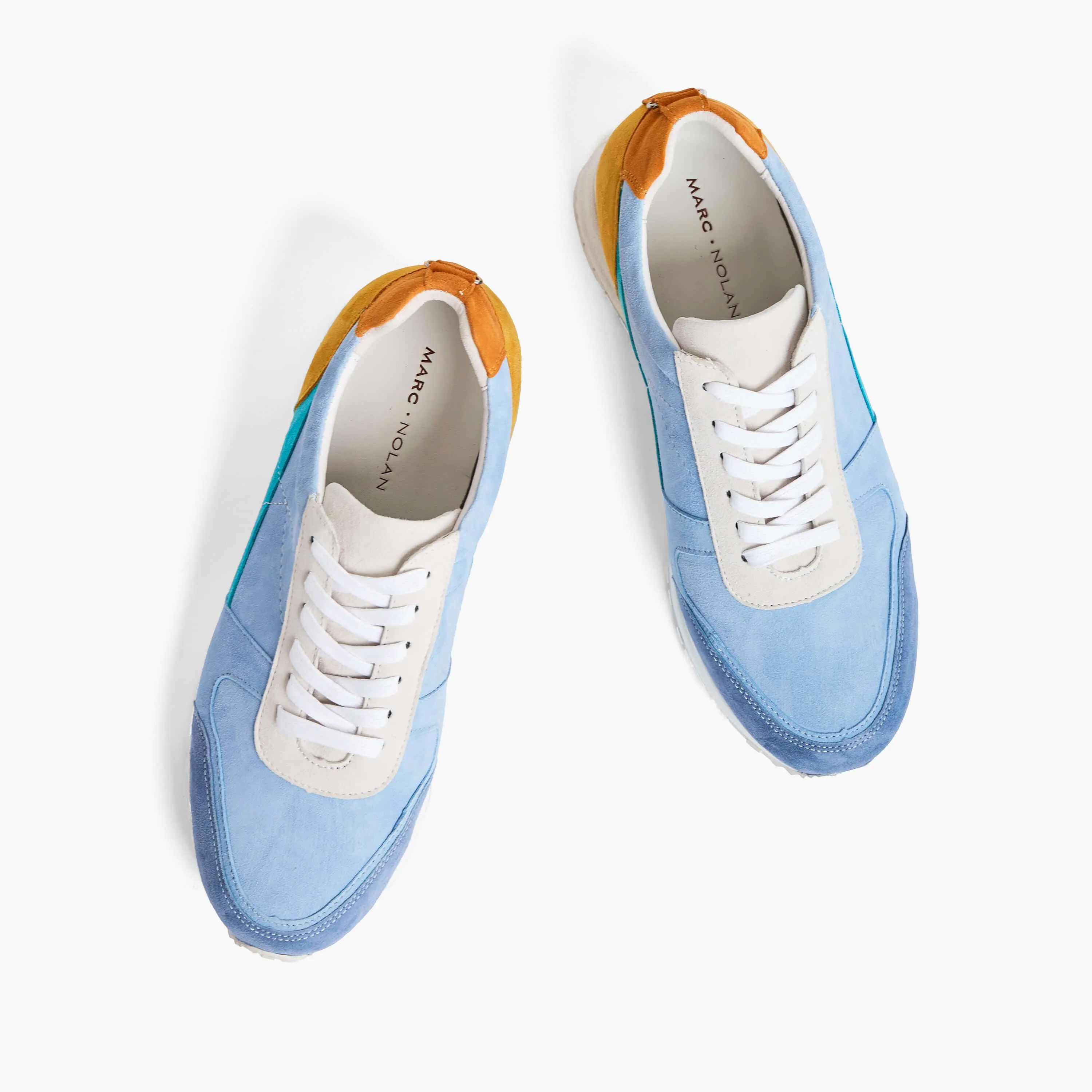 Ash Tropic Blue Suede Trainers