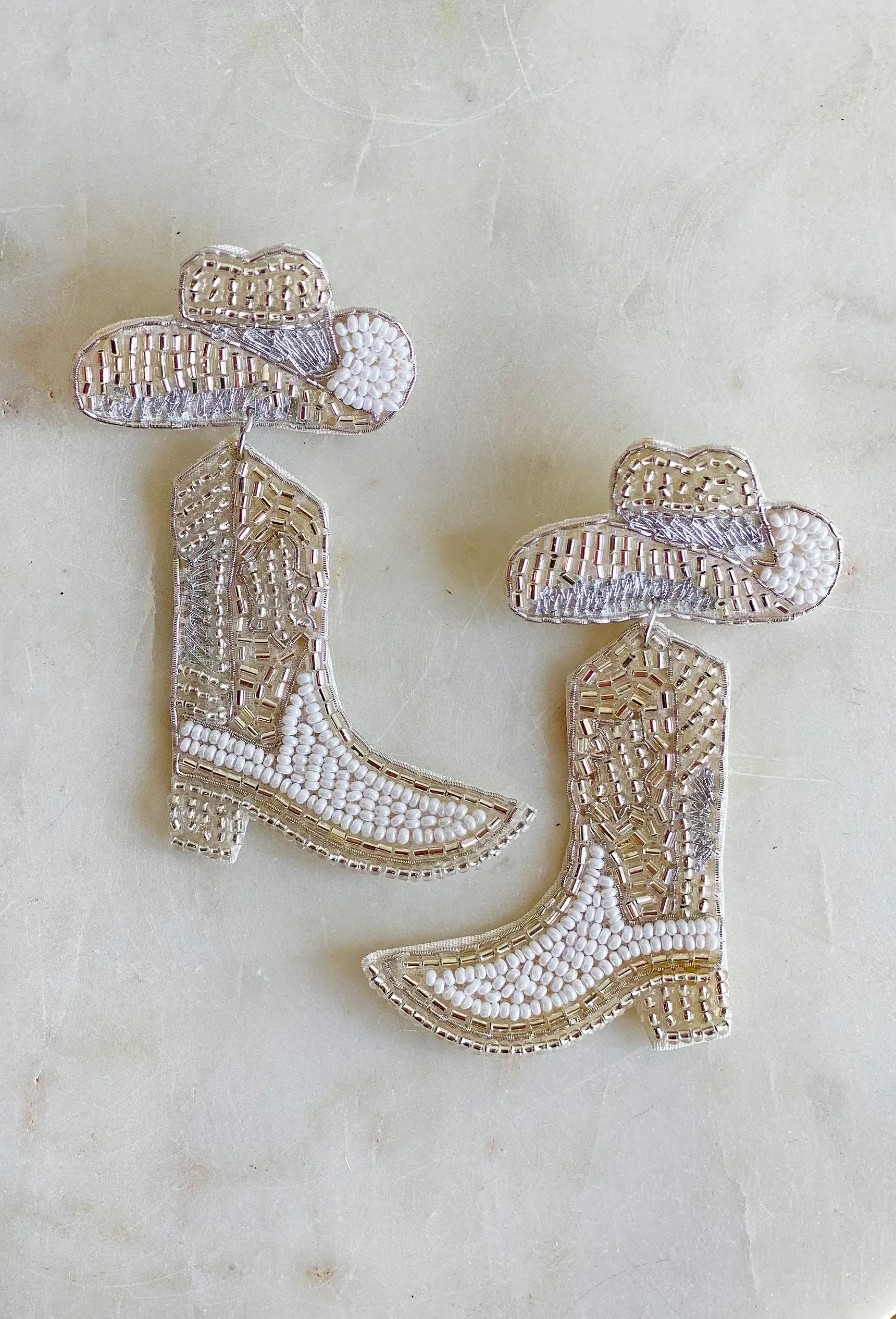 Austin Outing Beaded Boot Earring