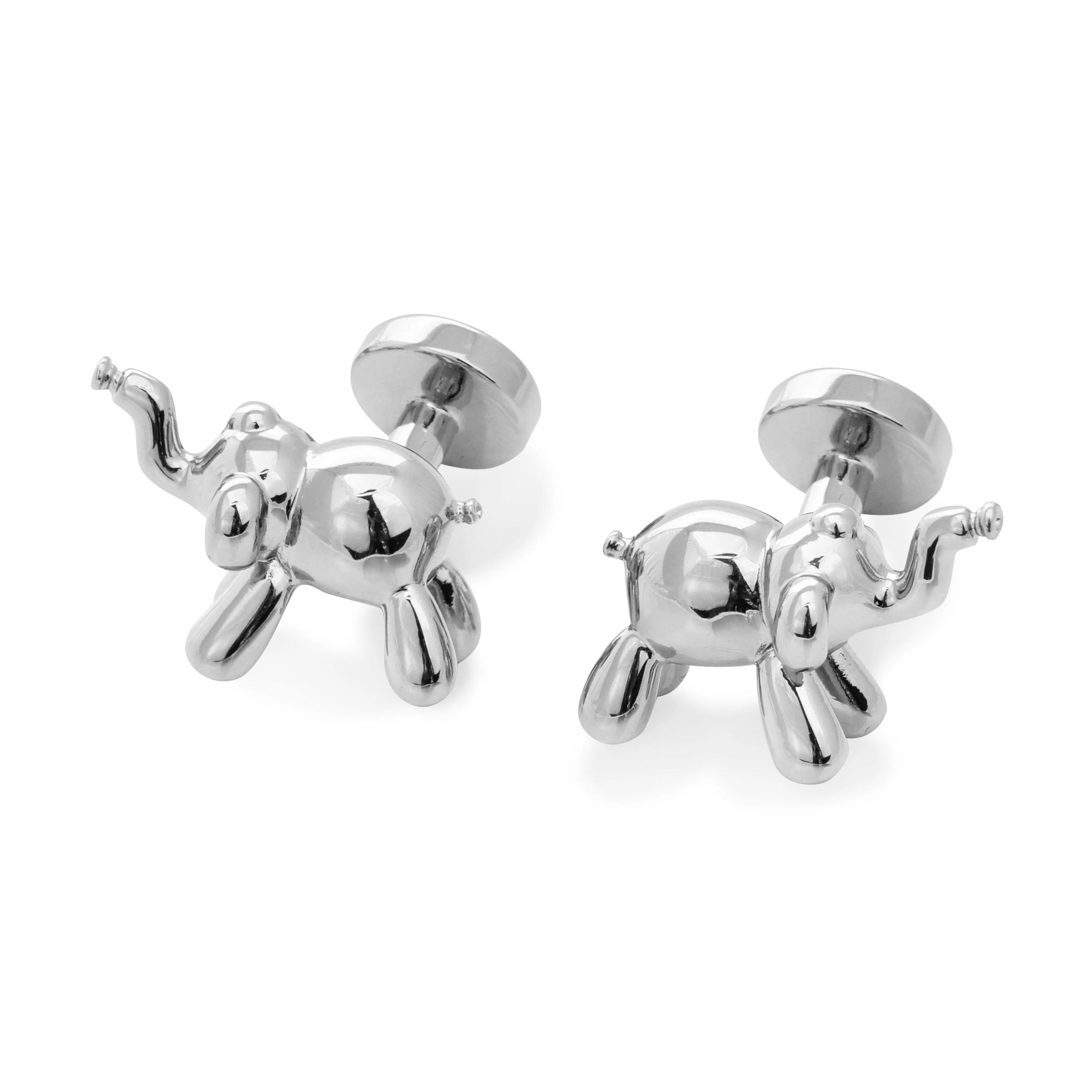 Babette Wasserman Balloon Elephant Cufflinks