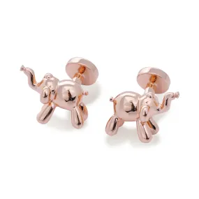 Babette Wasserman Balloon Elephant Cufflinks