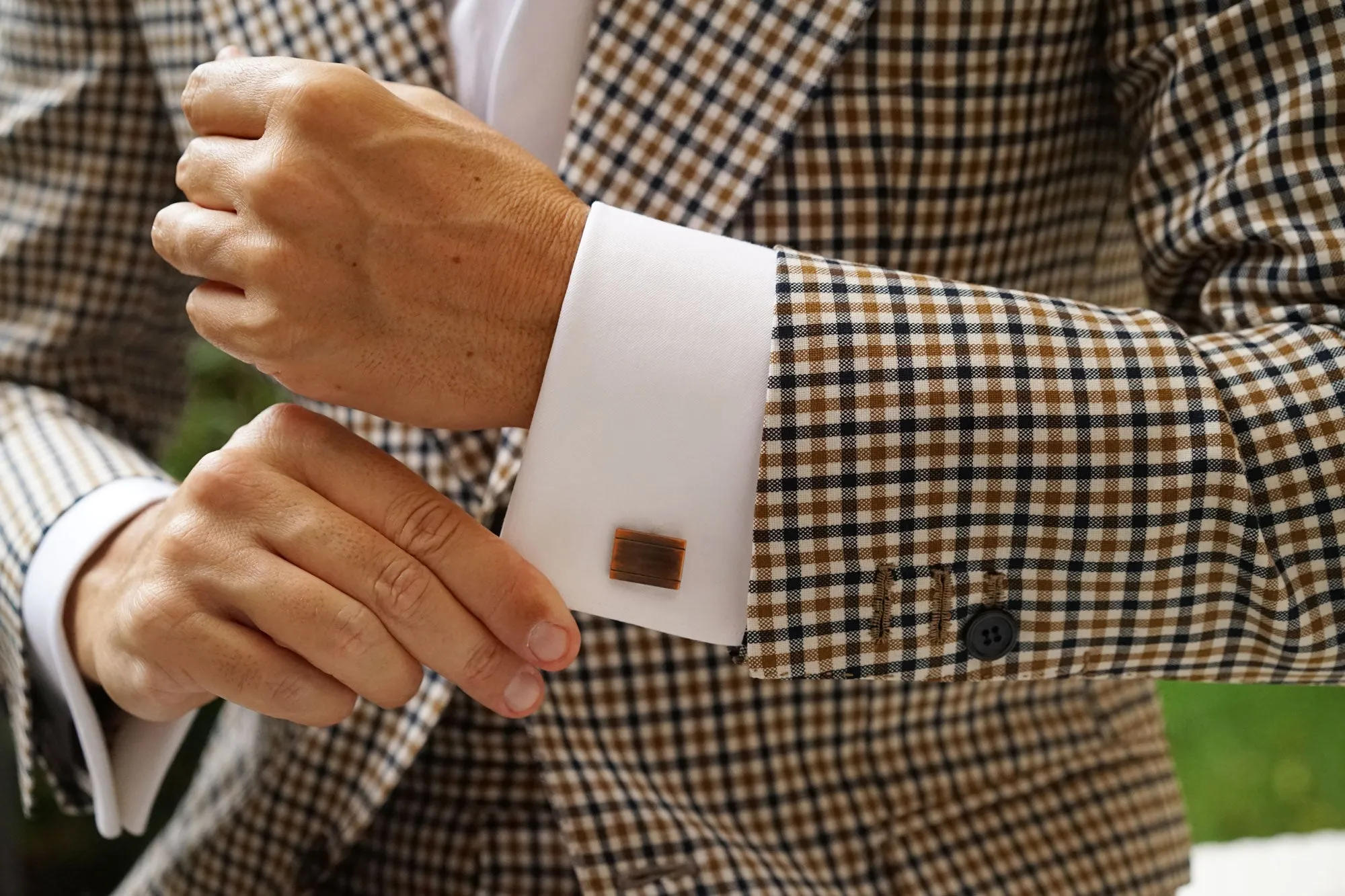 Bateman Antique Copper Cufflinks