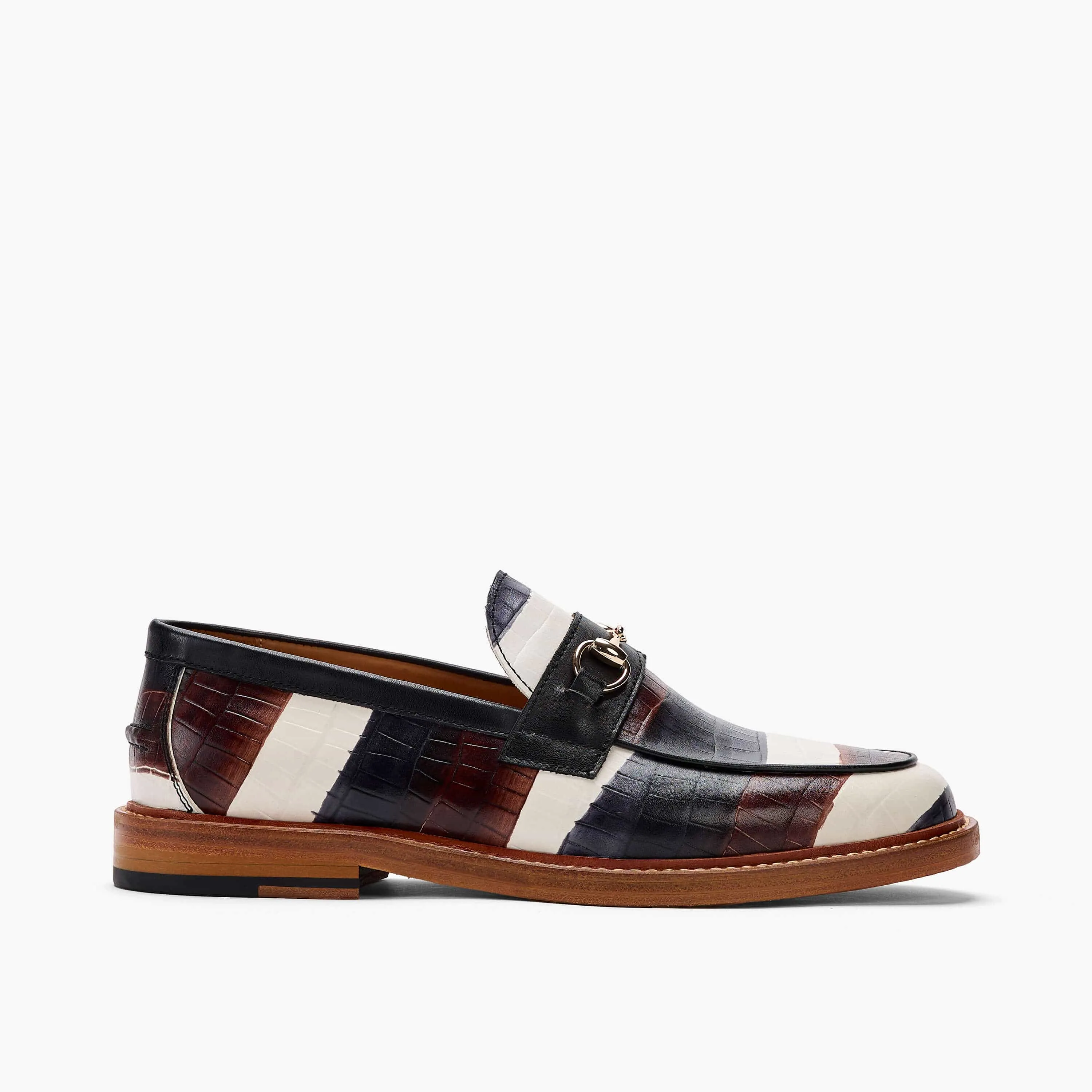 Boardwalk Boulder Canyon Leather Horse-Bit Loafers