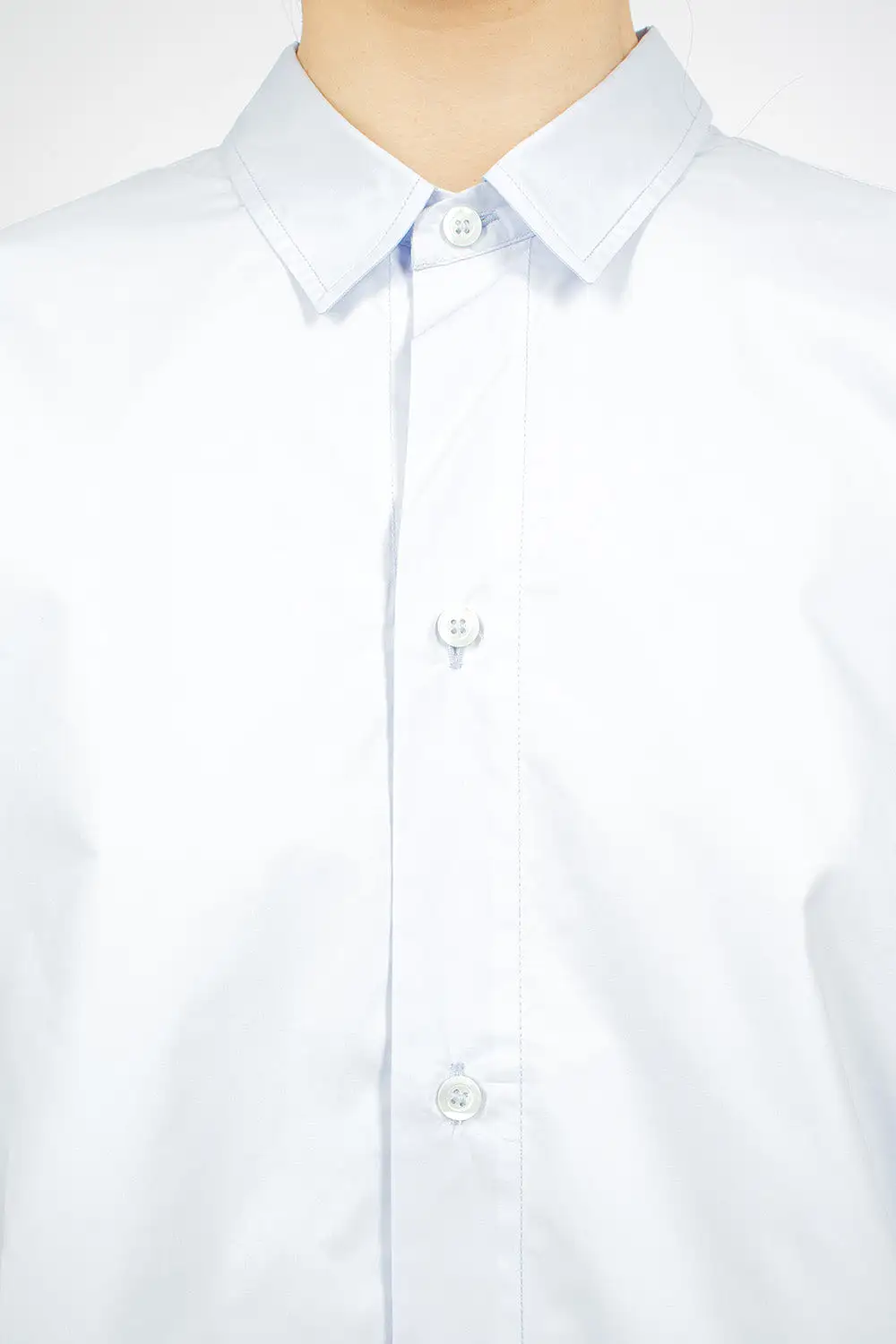 Bonaire Waist Elastic Shirt Waterfall/Ivory