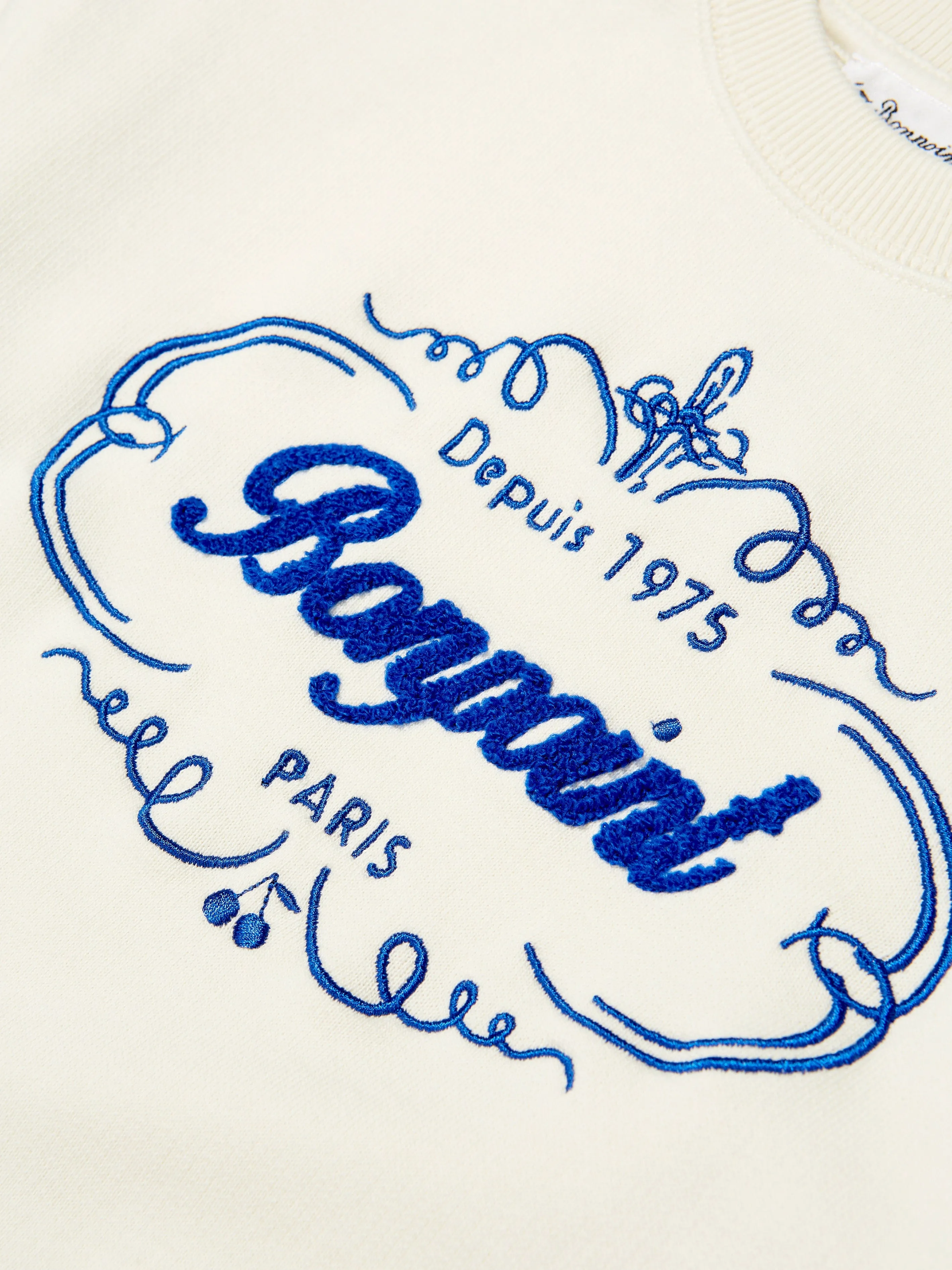 Bonpoint - Kids Tonino Logo Sweatshirt in White | Childsplay Clothing