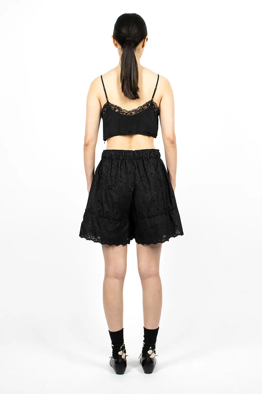 Bralette Black/Lace Trim