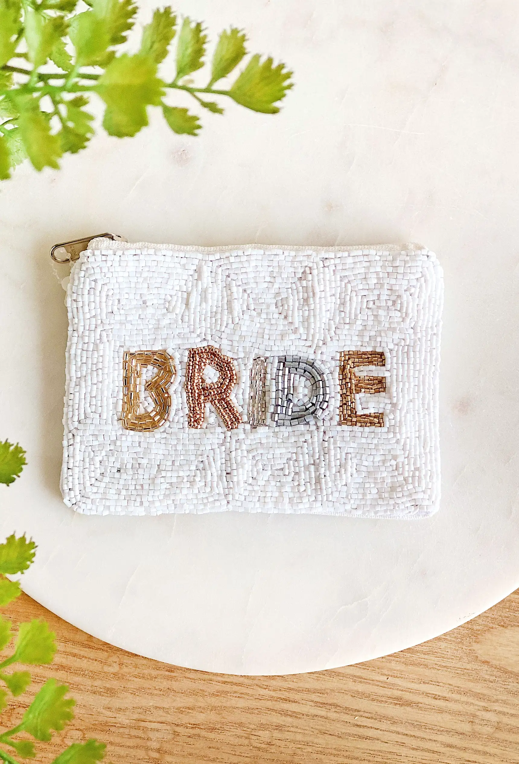 Bride Beaded Pouch