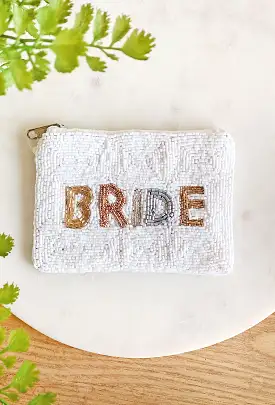 Bride Beaded Pouch