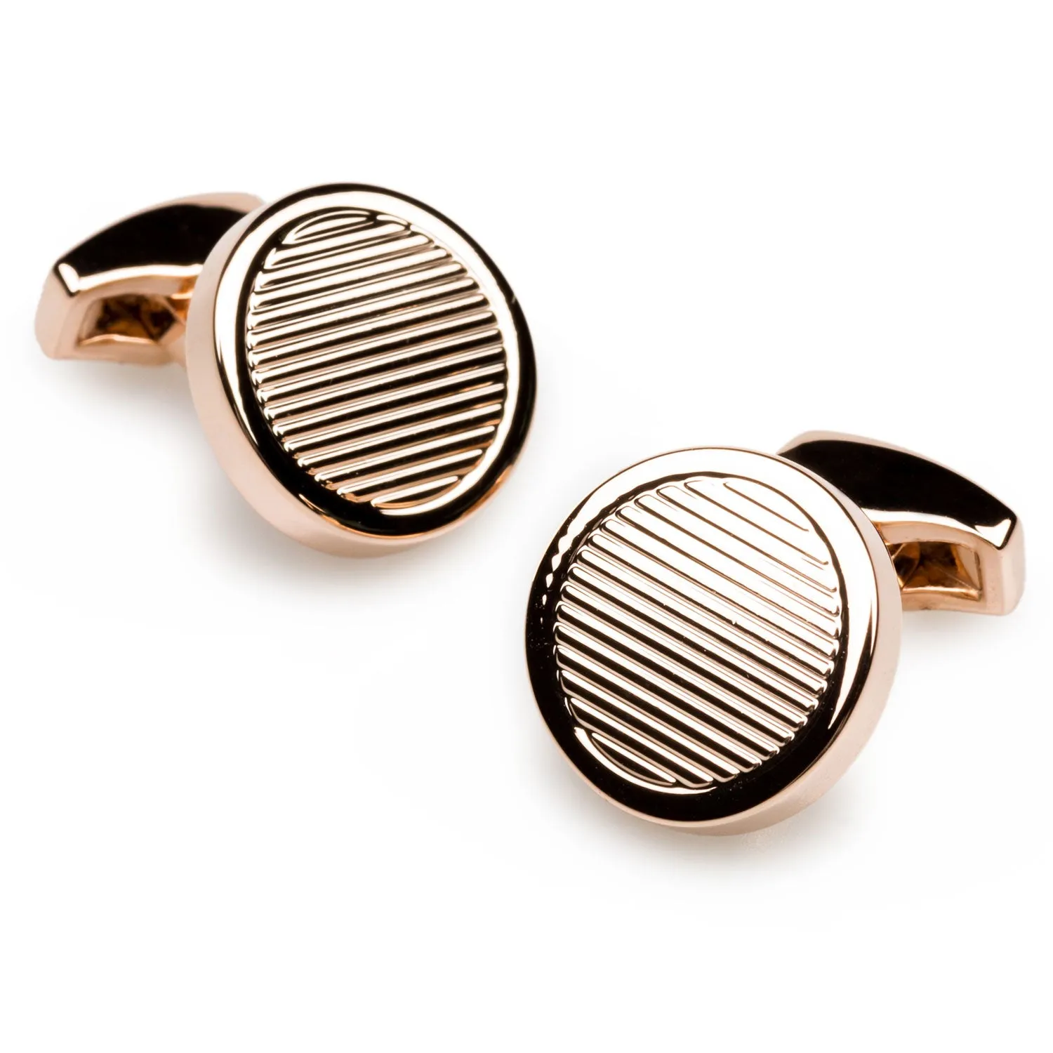 Chairman Rose Gold Cufflinks