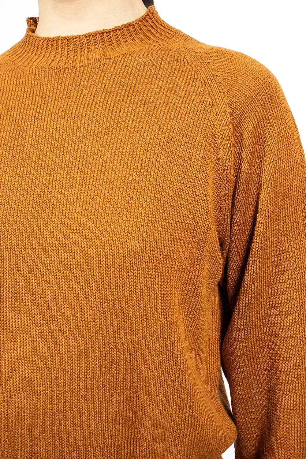 Crew Neck Resin Linen/Cotton