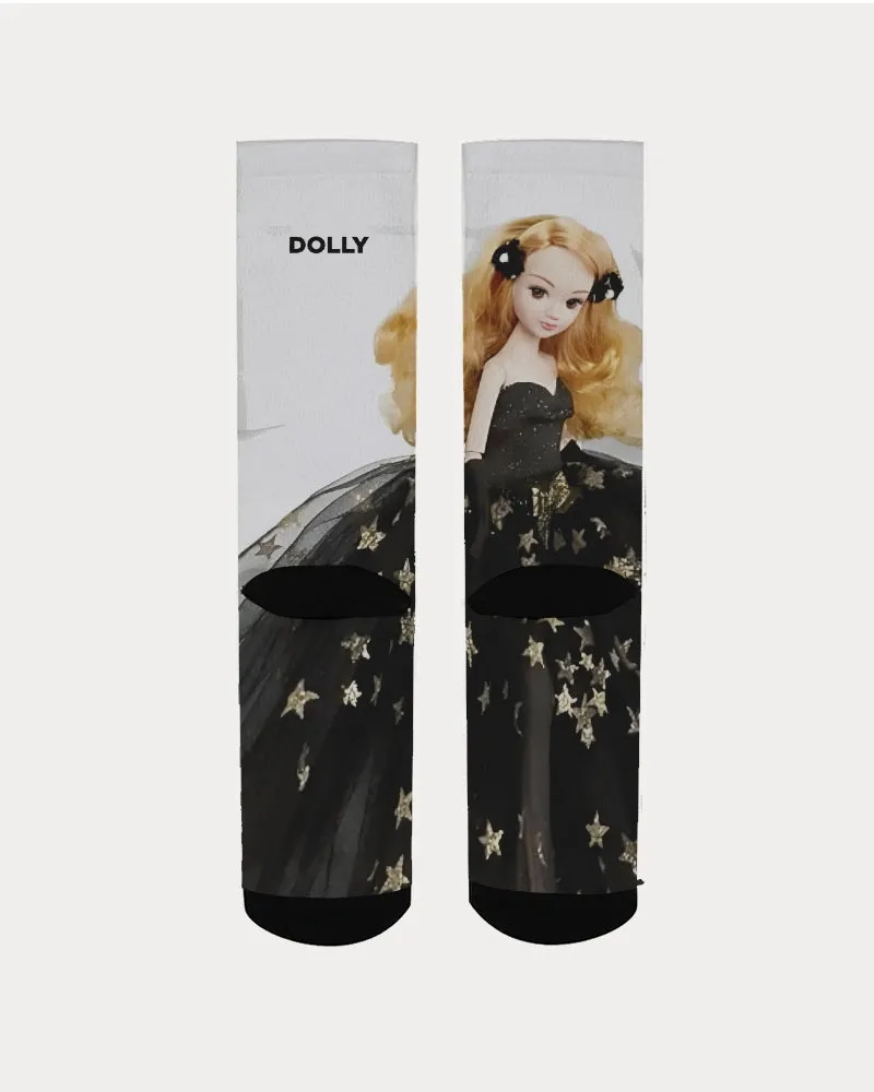 DOLLY FASHION DOLL STAR Women's Socks