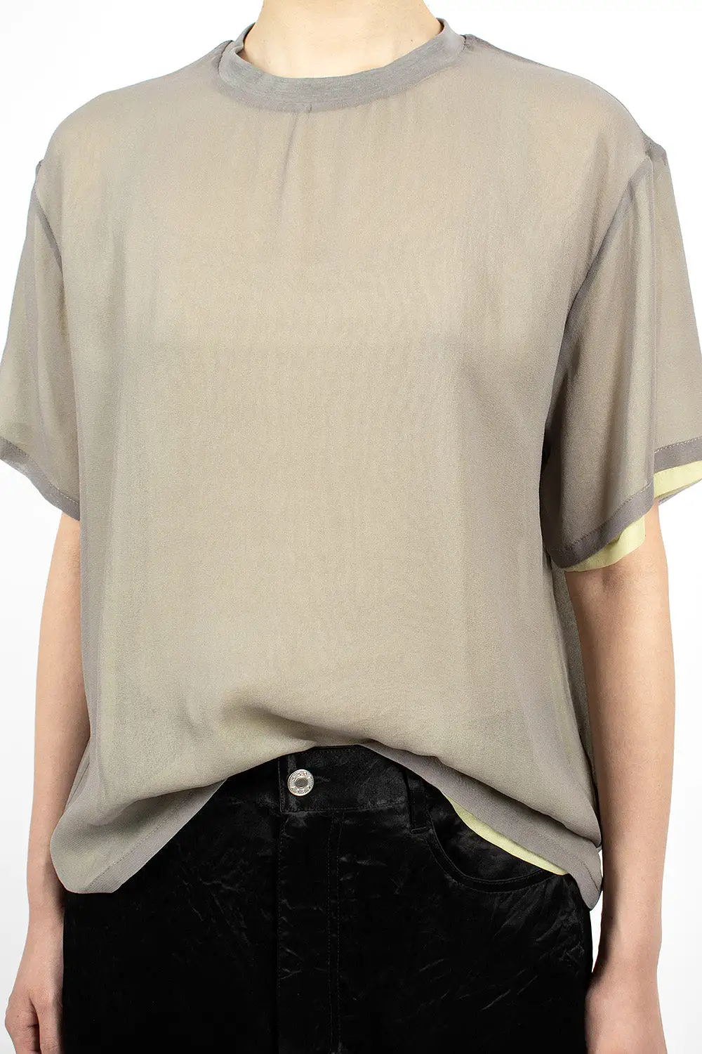 Double layered T-Shirt Limeade