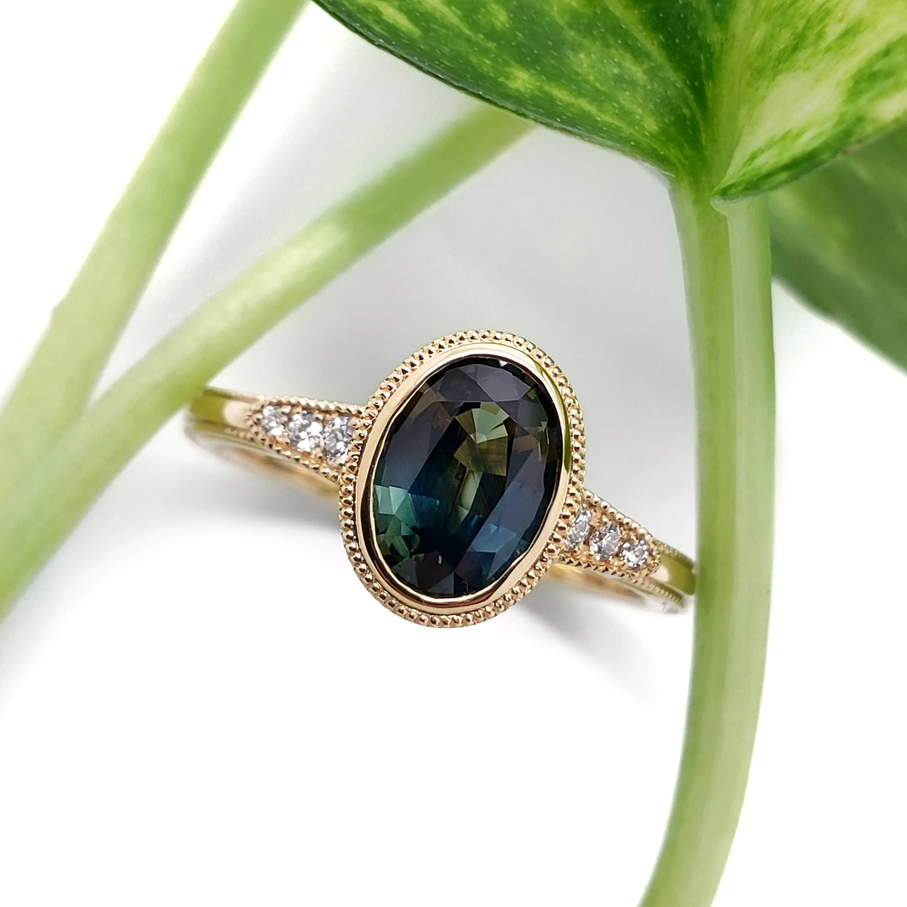 Ella Yellow | Teal Sapphire