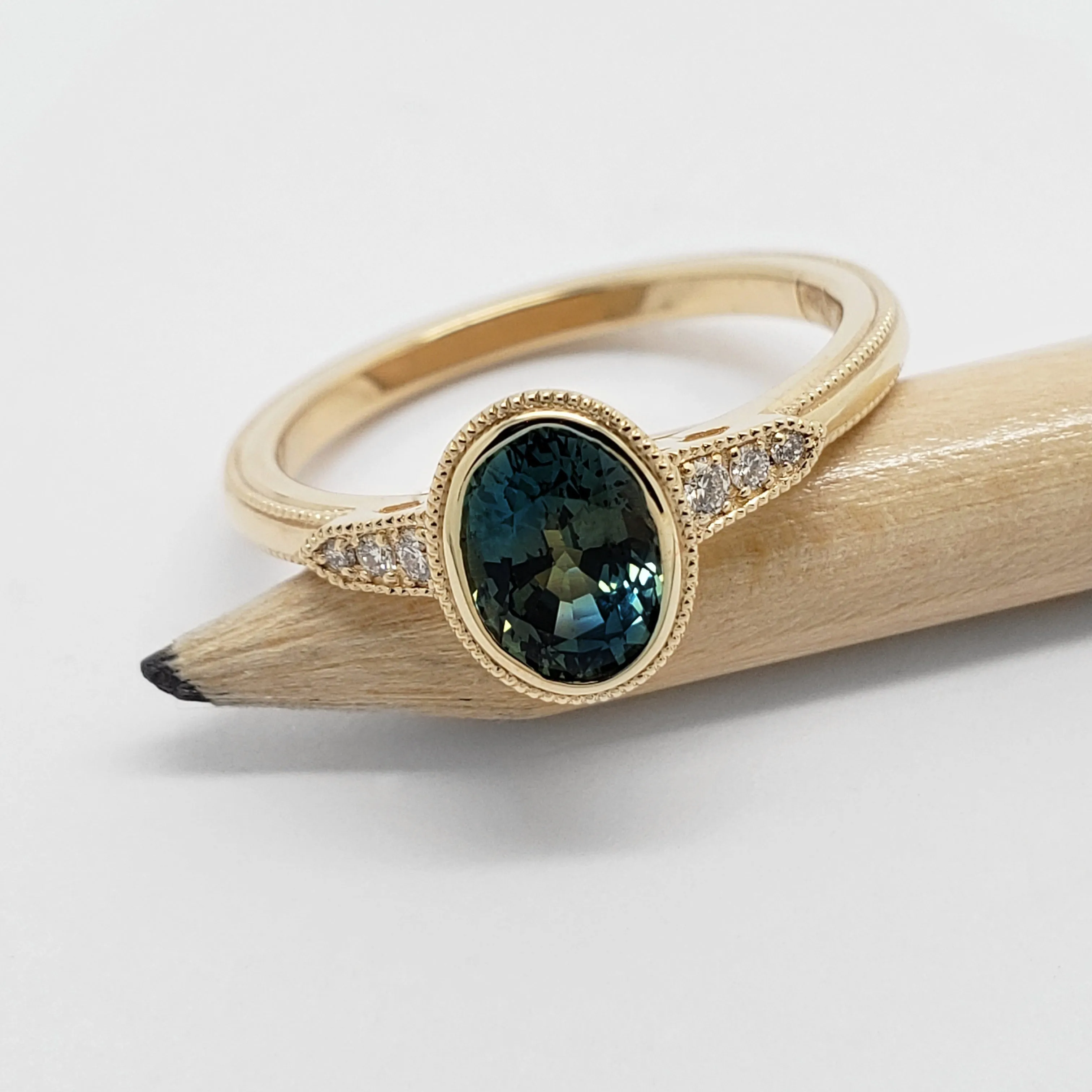 Ella Yellow | Teal Sapphire