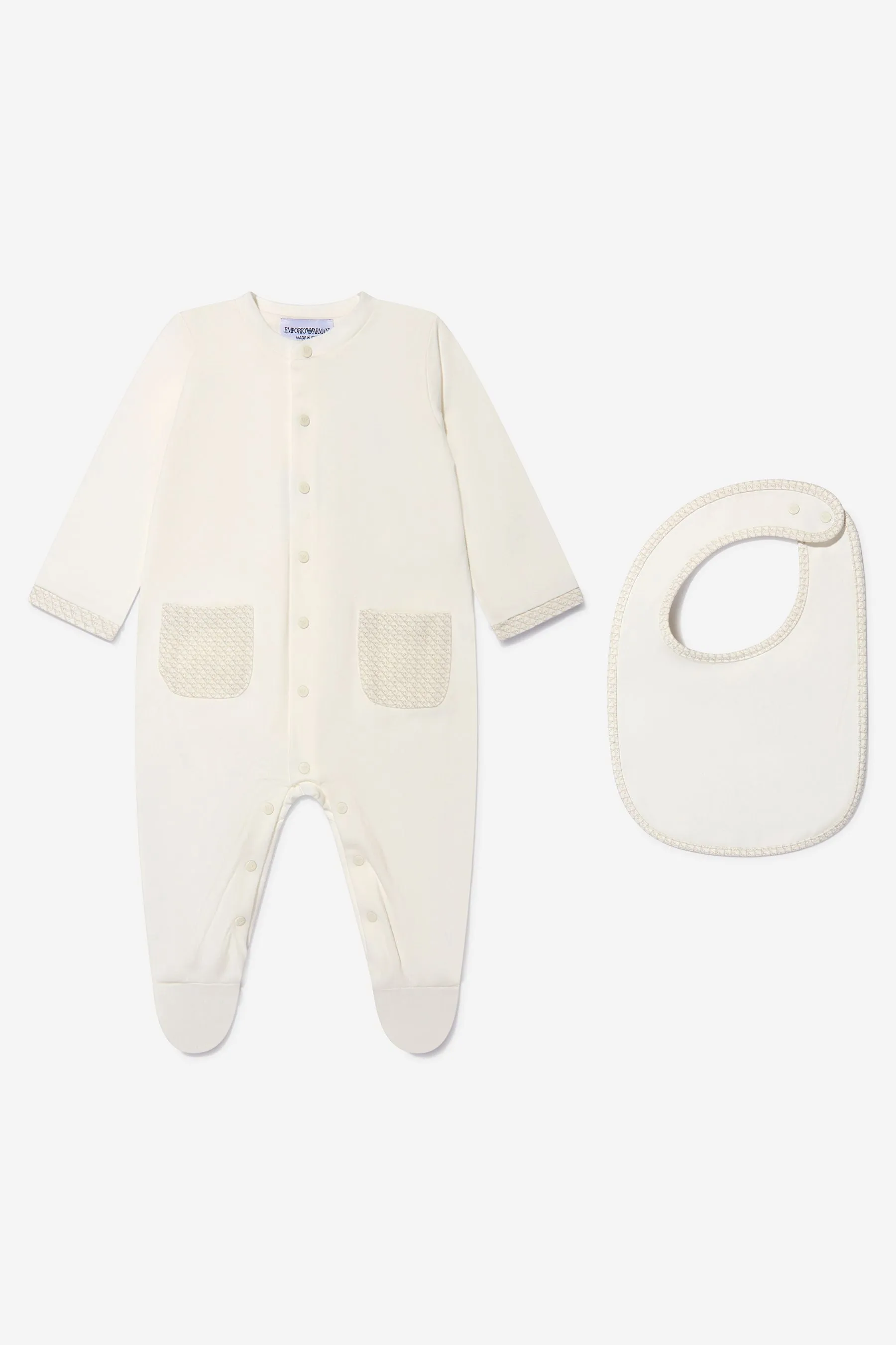 Emporio Armani - Baby Babygrow Gift Set (2 piece) | Childsplay Clothing