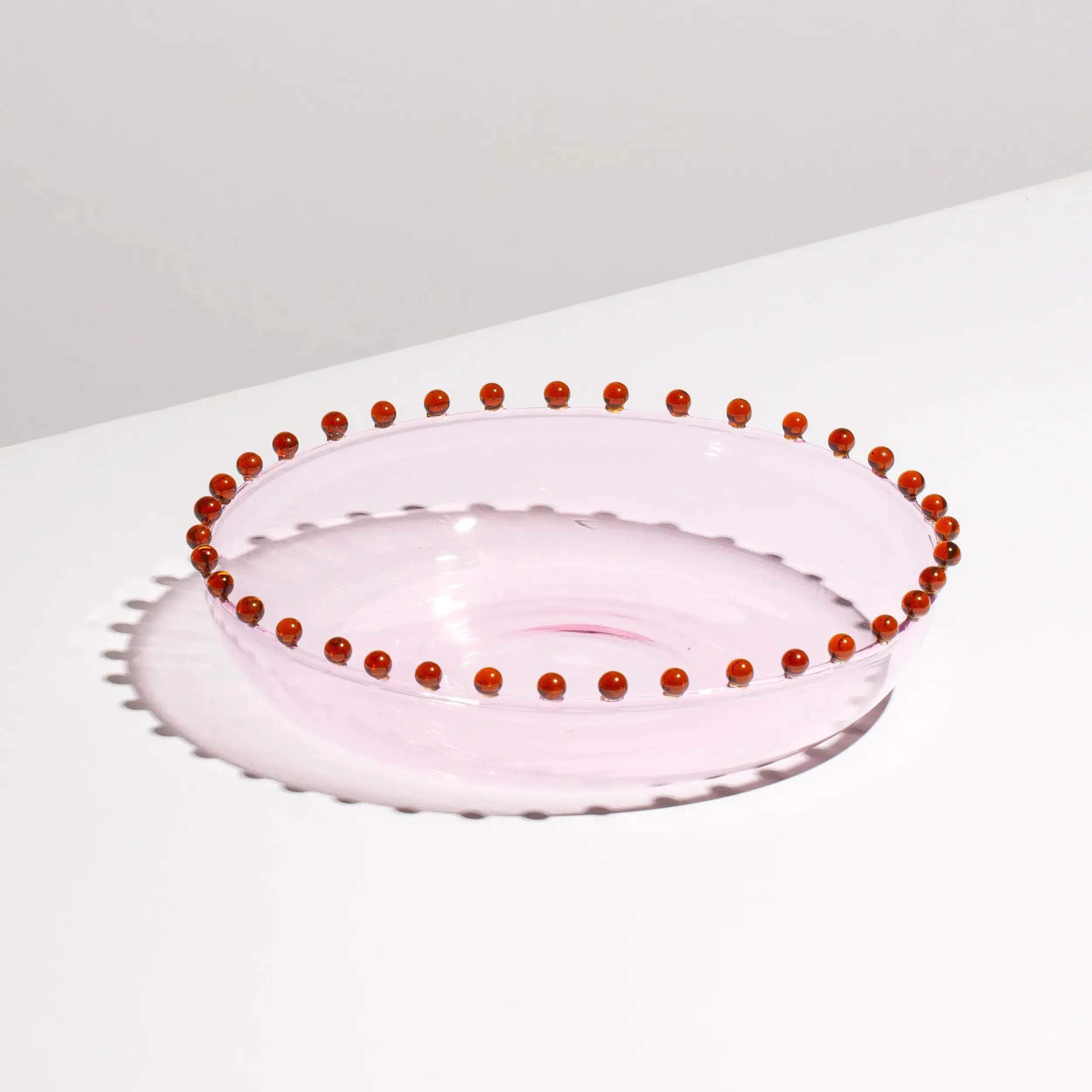 Fazeek Pearl Platter | Pink + Amber