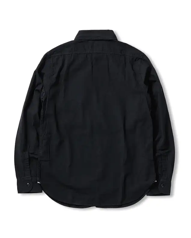 Fullcount Black Chambray Work Shirt