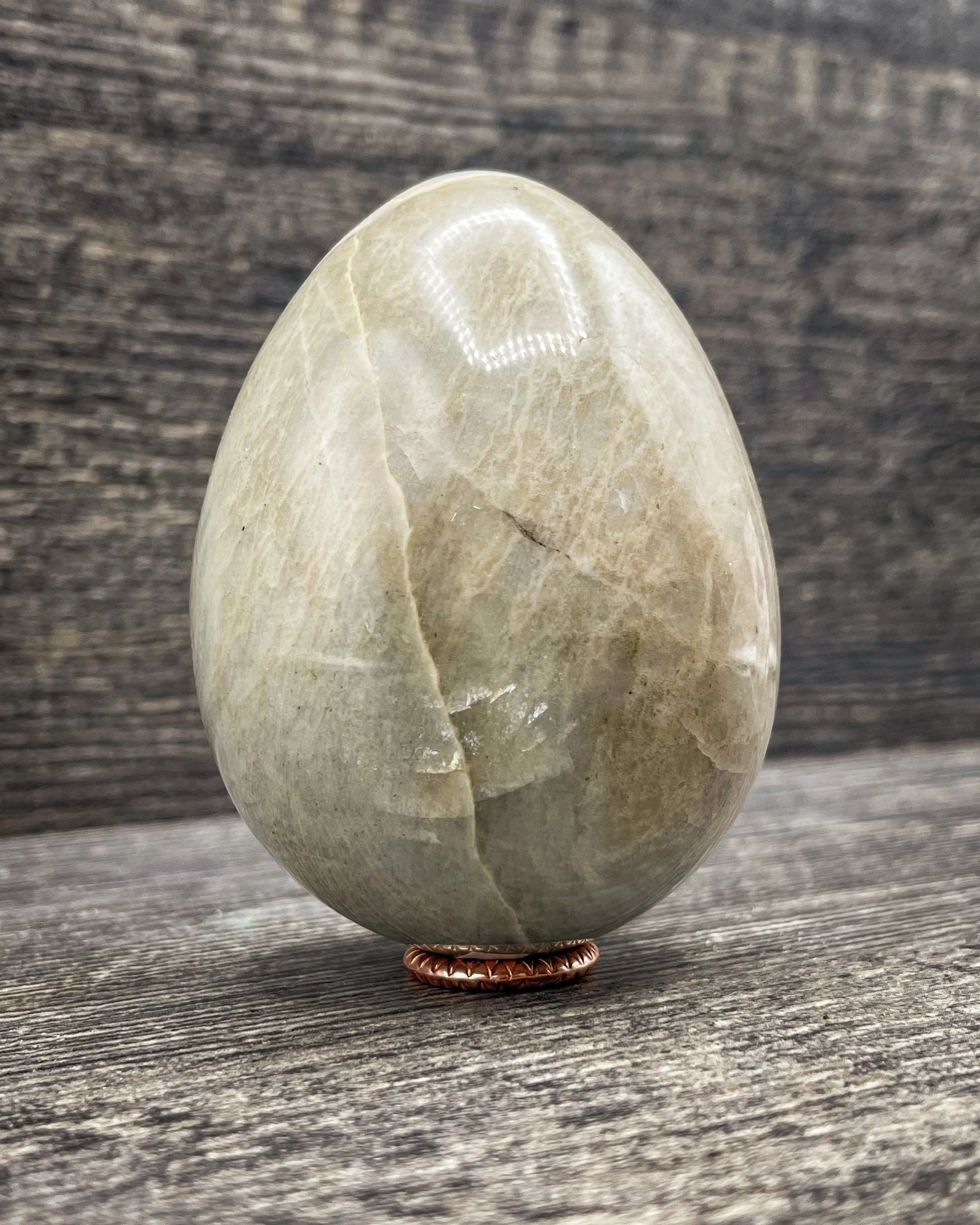 Garnierite Egg Carving, 360g