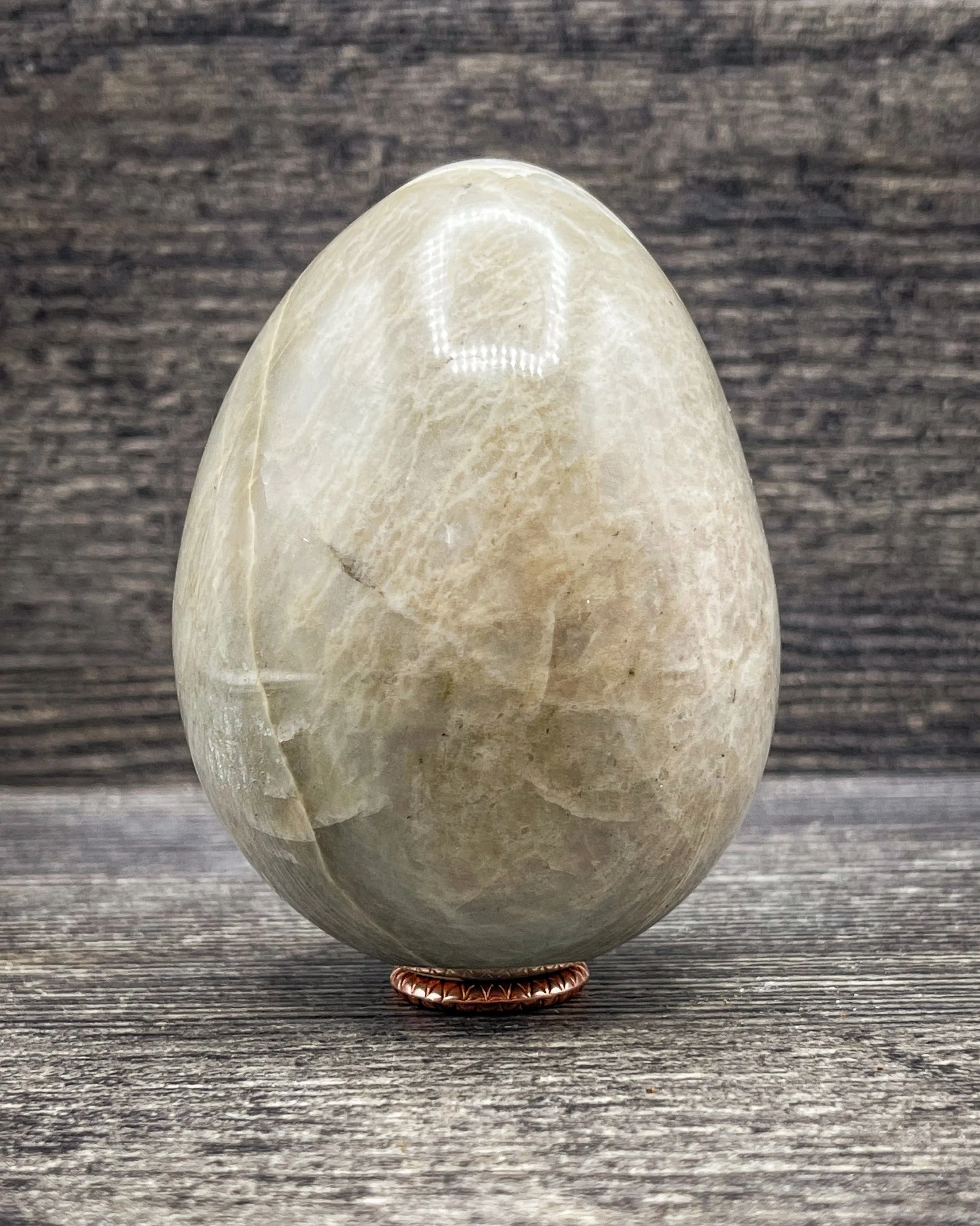 Garnierite Egg Carving, 360g