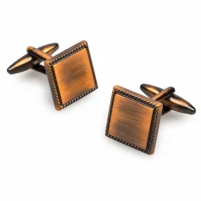 Giotto Antique Copper Cufflinks