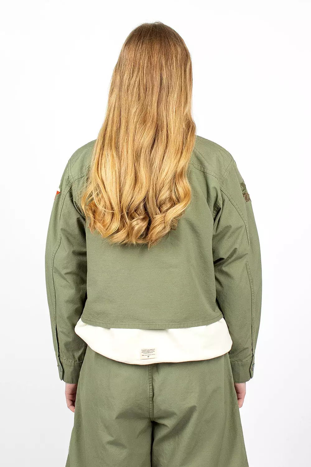 JK-50 Nam Cropped Jacket Army