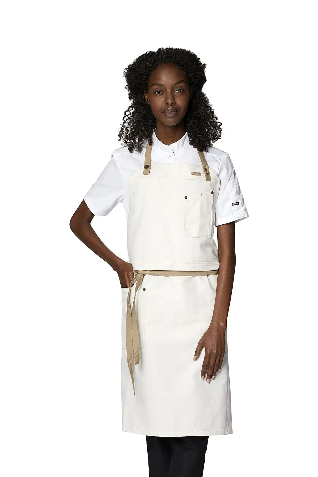 Kentaur 30360 Nature Raw Bib Apron