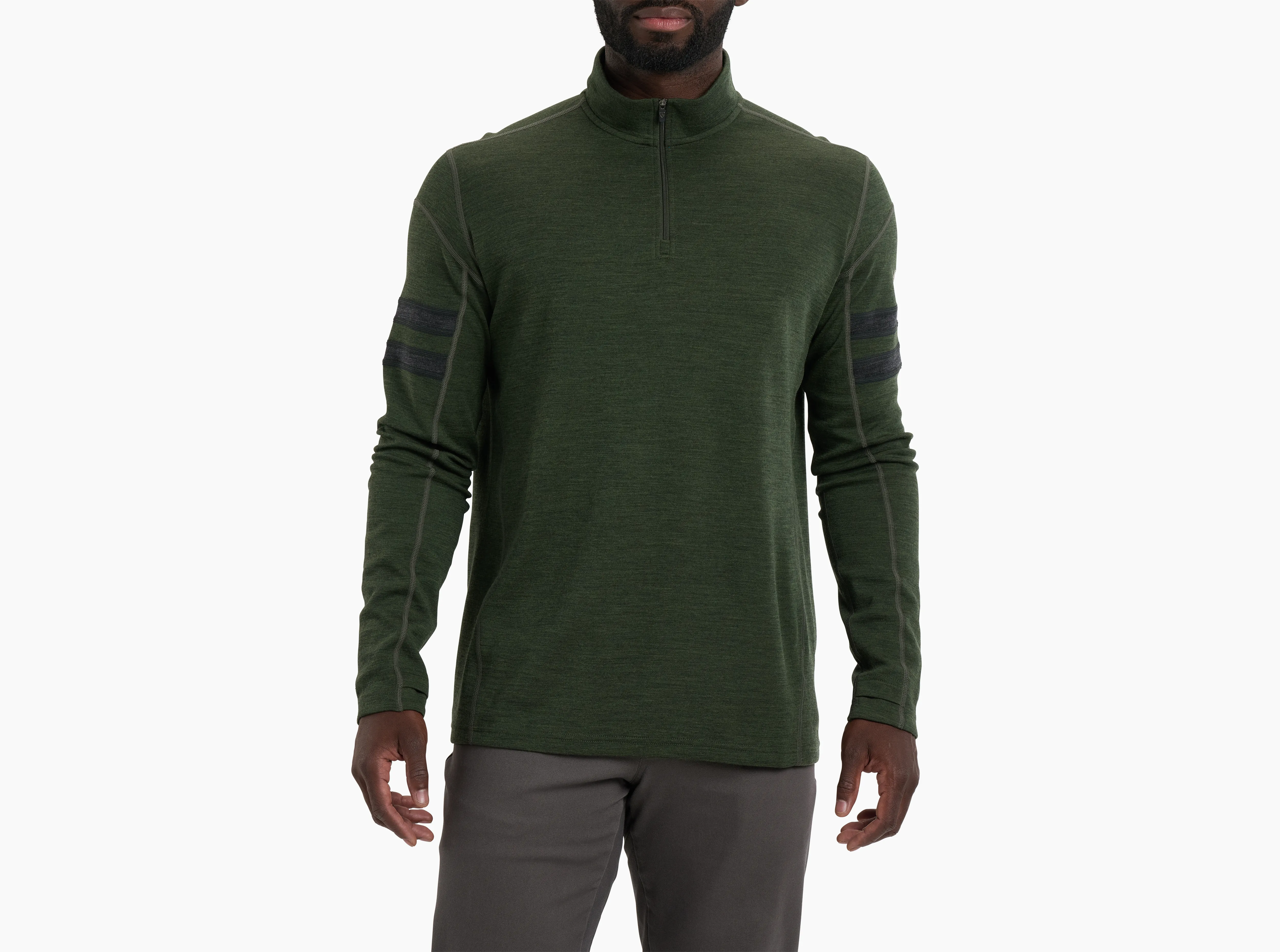 KÜHL Team™ Merino 1/4 Zip in Men's Long Sleeve | KÜHL Clothing