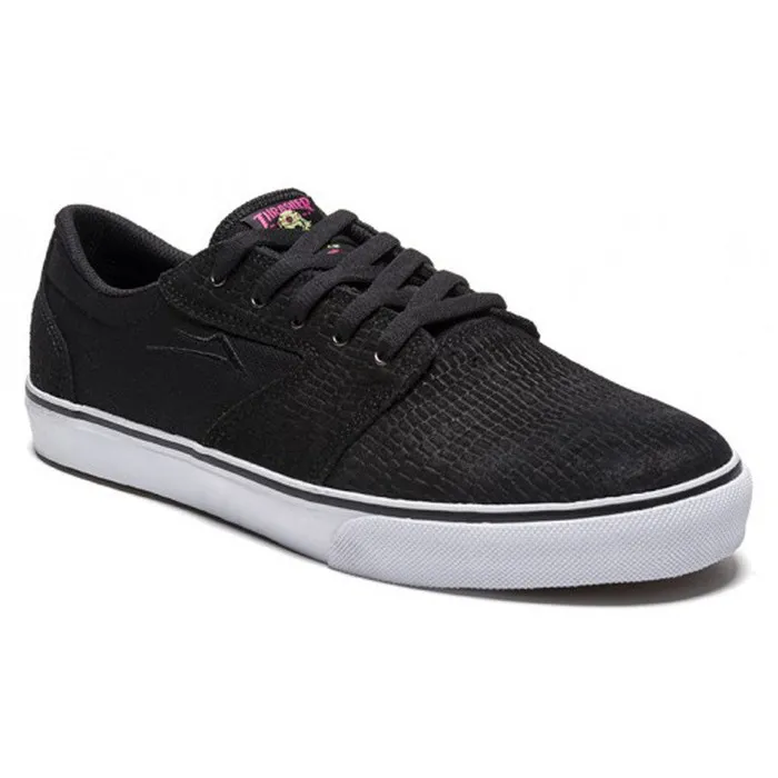 Lakai Fura Thrasher Men's Skateboard Shoes - Black/Misc. Suede