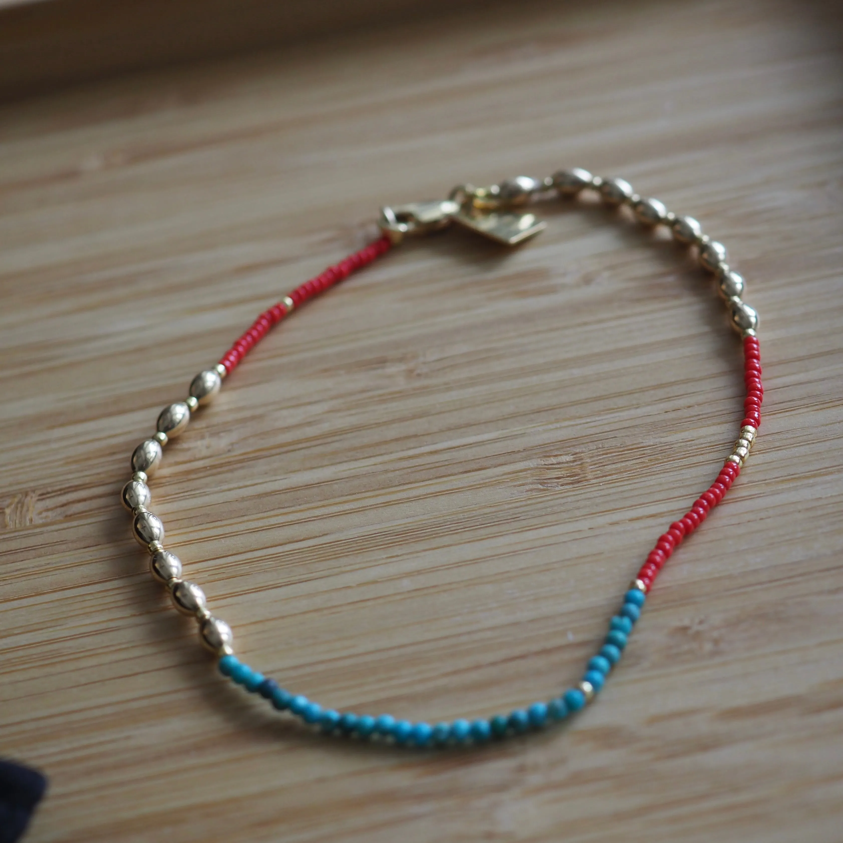 LILU BEADED ANKLET