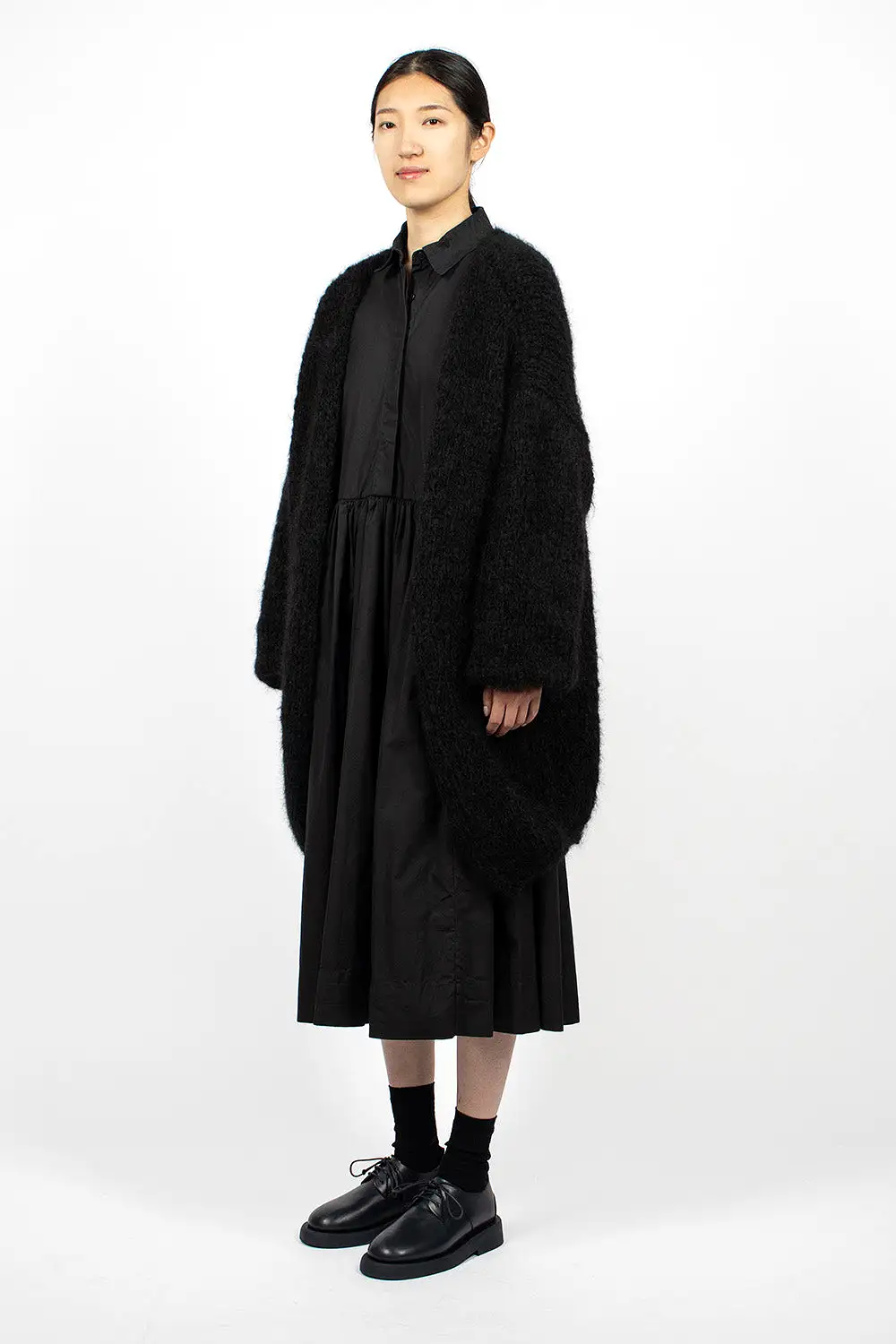 Long Cardigan Black