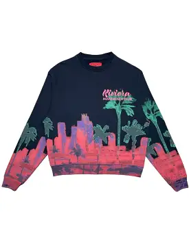 Miami Beach Club Crewneck