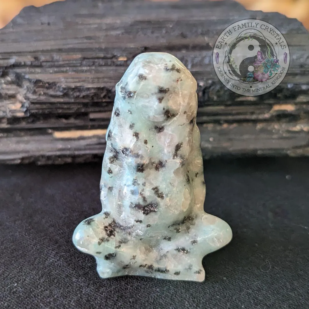 Mother To Be Carving ~ Pregnancy and Fertility Goddess ~ Divine Feminine Crystal Carving