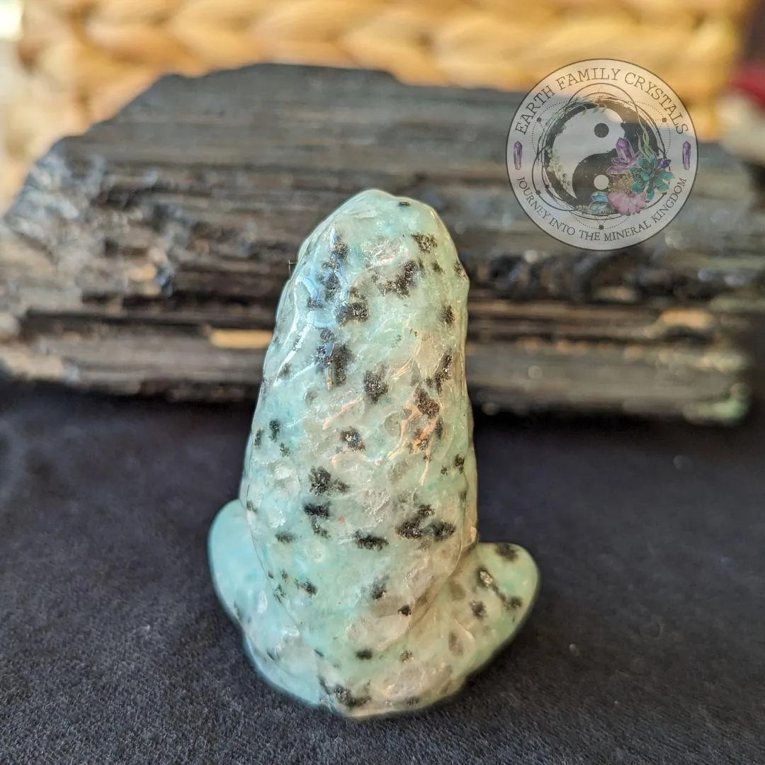 Mother To Be Carving ~ Pregnancy and Fertility Goddess ~ Divine Feminine Crystal Carving