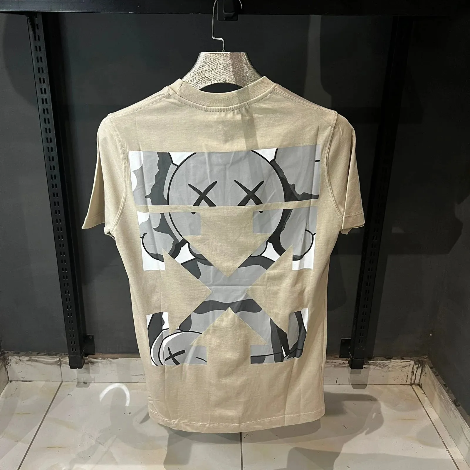 OffWhite Caravaggio Arrows Logo Skin T-Shirt - The Nucleus Clothing