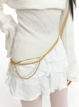 Pearl Chain Belt OM426