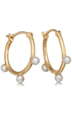 Pearl Hazel Hoop