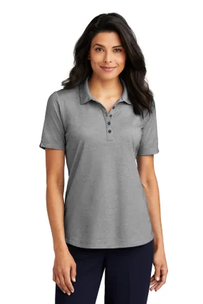 Port Authority Clothing LK830 Port Authority Ladies Fine Pique Blend Polo SKU: LK830