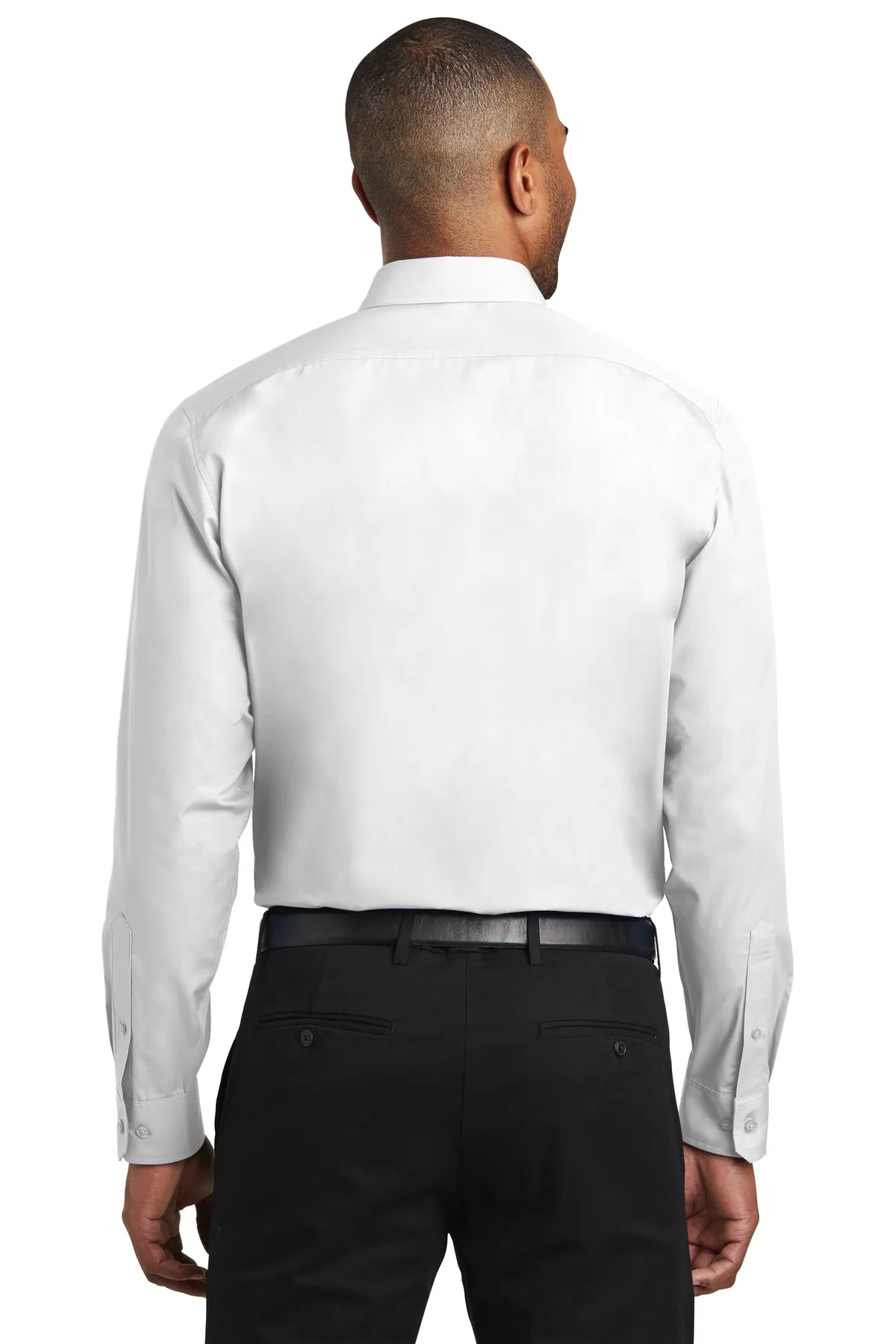 Port Authority Clothing W103 Port Authority  Slim Fit Carefree Poplin Shirt SKU: W103