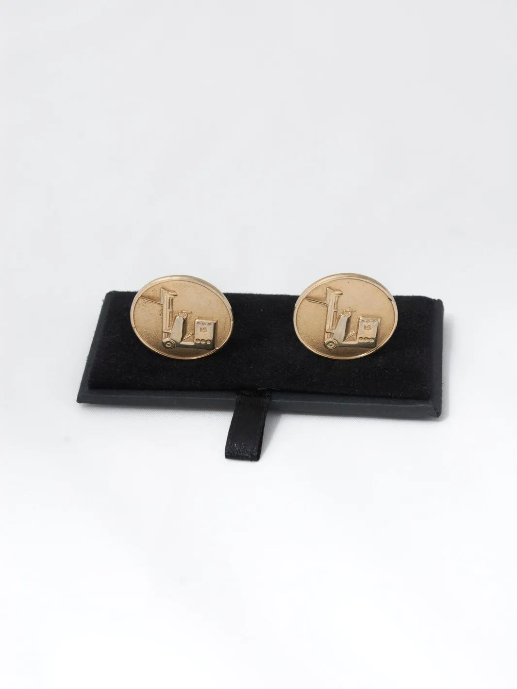 Round cufflinks, 2010