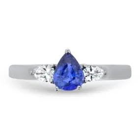 Sapphire and Diamond Ring