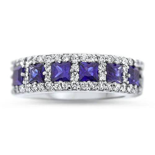 Sapphire Stackable Ring