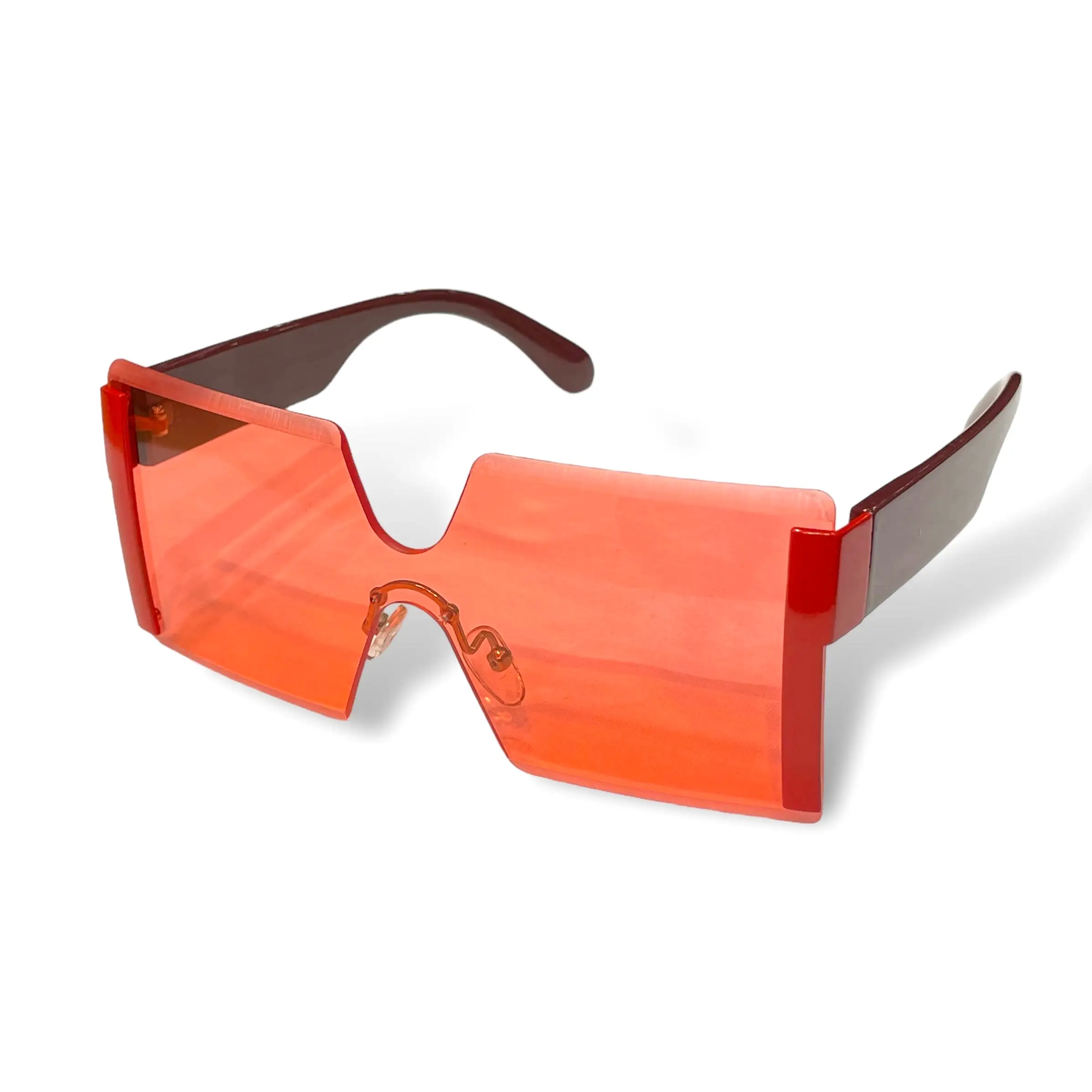 Side-Trim Square Frame Shades