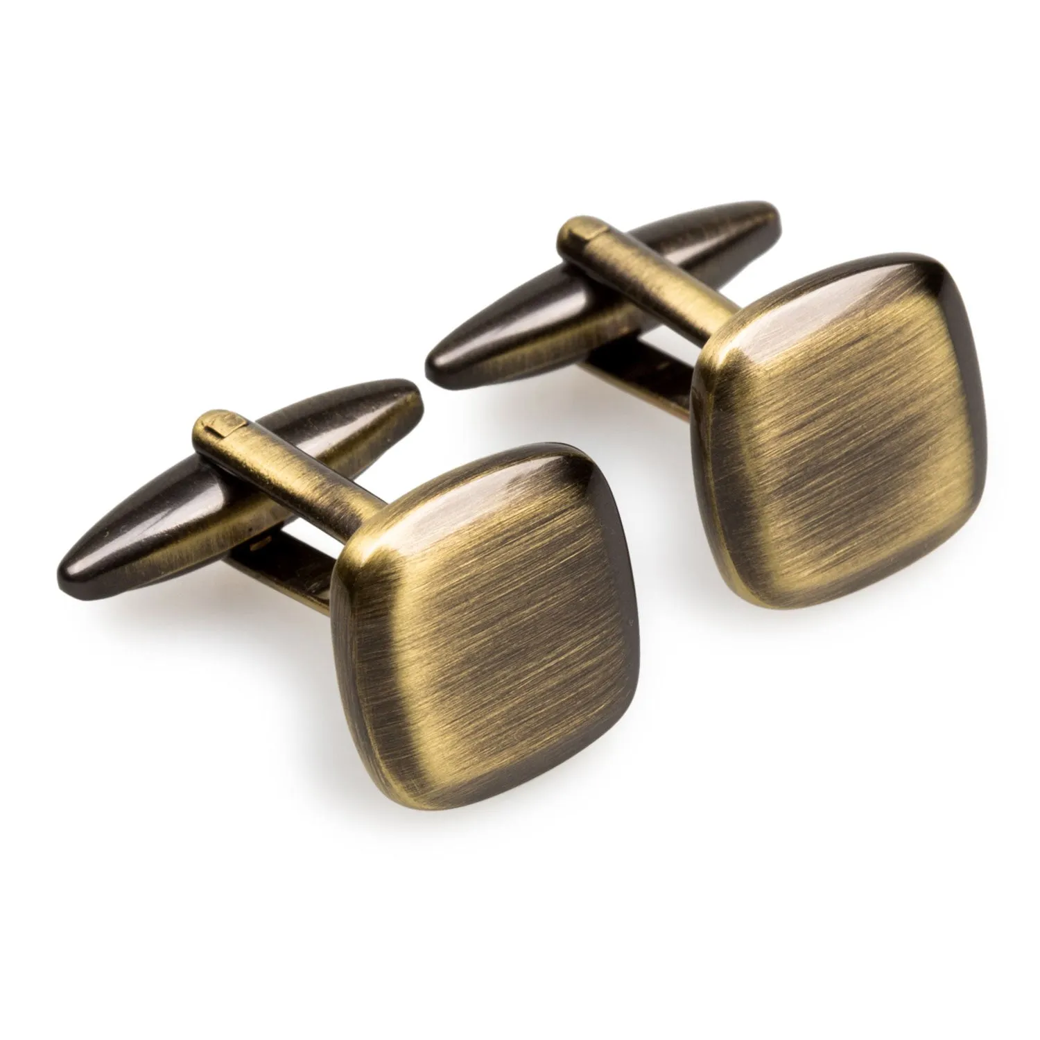 Simmons Antique Brass Cufflinks