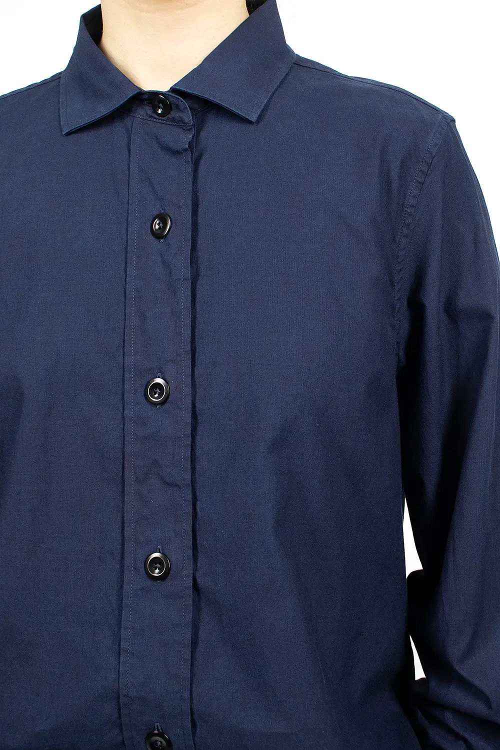 Simple Plainweave Shirt Indigo