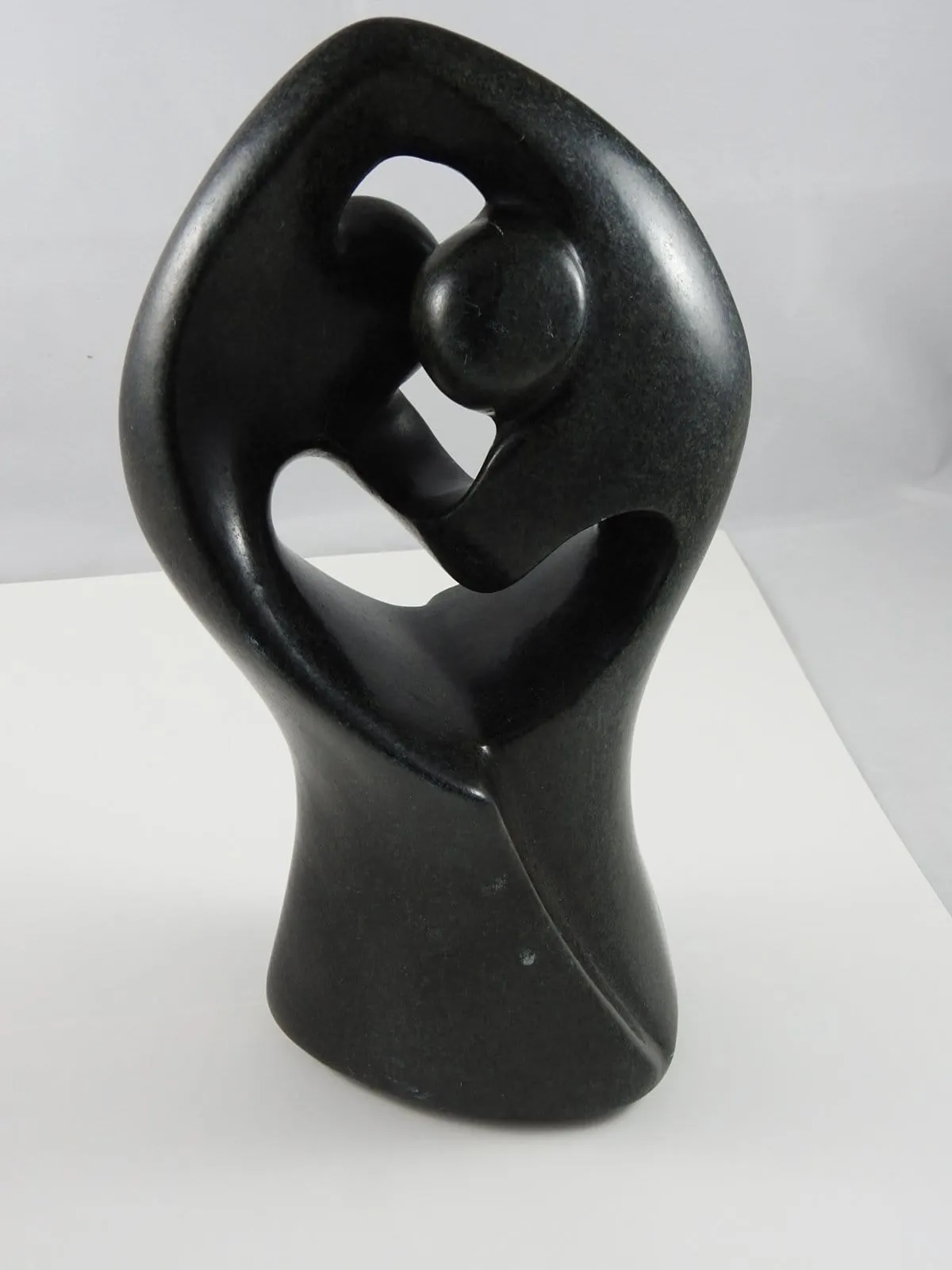 Soapstone Family of Two Carving CLOSEOUT