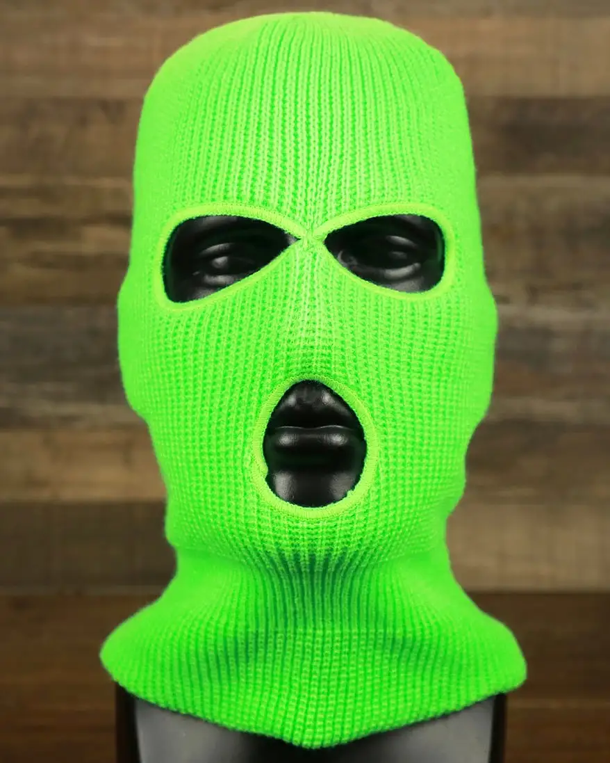 Solid 3-Hole Ski Mask