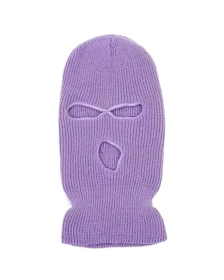 Solid 3-Hole Ski Mask